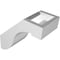 Ekena Millwork 3-in. W x 6-in. D x 6-in. H Del Monte Architectural Grade PVC Knee Brace BRCP03X06X06DEL - alternate 2